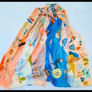 Spartina 449 Southern California rectangle scarf